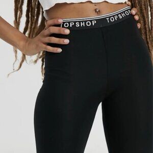Topshop Branded Elastic Thights Leggings Black PETS-Free Smoke-Free Mold-Free
